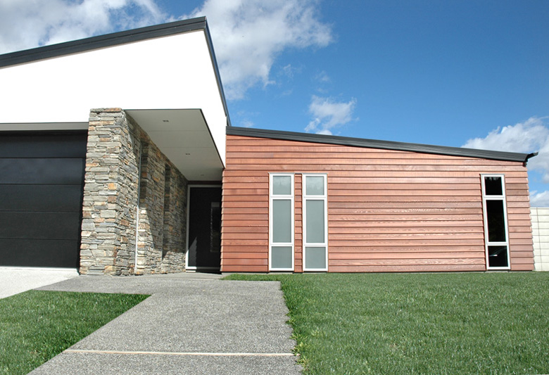 Photo of main entrance from the foot path