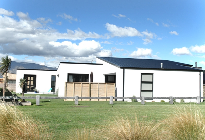 Outdoor shot of house